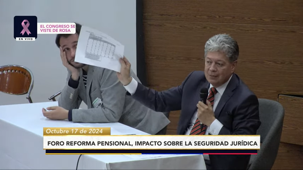 FORO REFORMA PENSIONAL, IMPÁCTO SOBRE LA SEGURIDAD JURÍDICA Octubre 17 de 2024