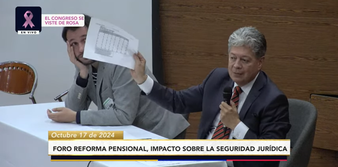 FORO REFORMA PENSIONAL, IMPÁCTO SOBRE LA SEGURIDAD JURÍDICA Octubre 17 de 2024