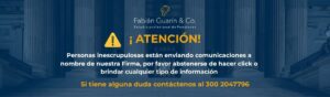Comunicado fabian guarin